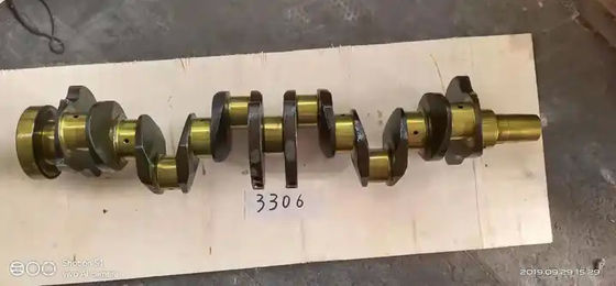 Crankshaft Diesel Engine Parts Metal Alloy Steel For Heavy Duty Cater 3306