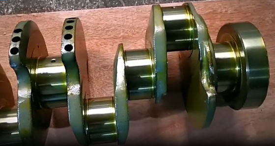 Forged Steel Diesel Engine Crankshaft High Class Level For Diesel Engine 3306