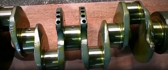 Forged Steel Diesel Engine Crankshaft High Class Level For Diesel Engine 3306
